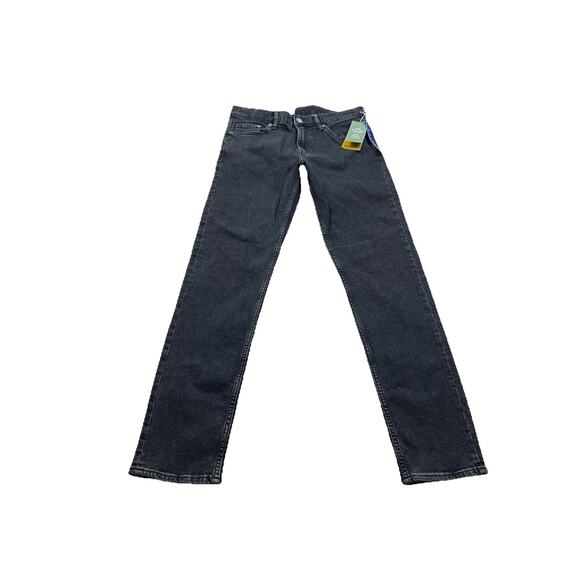 H&M Jeans Slim Coupe Etroite Mens Black Slim Fit Size 29/32 - Picture 1 of 10
